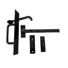 Gate Suffolk latch Black 204mm 