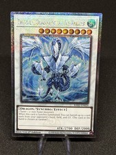 Trishula, Dragon of the Ice Barrier Quarter Century Secret Rare Card RA02-EN026