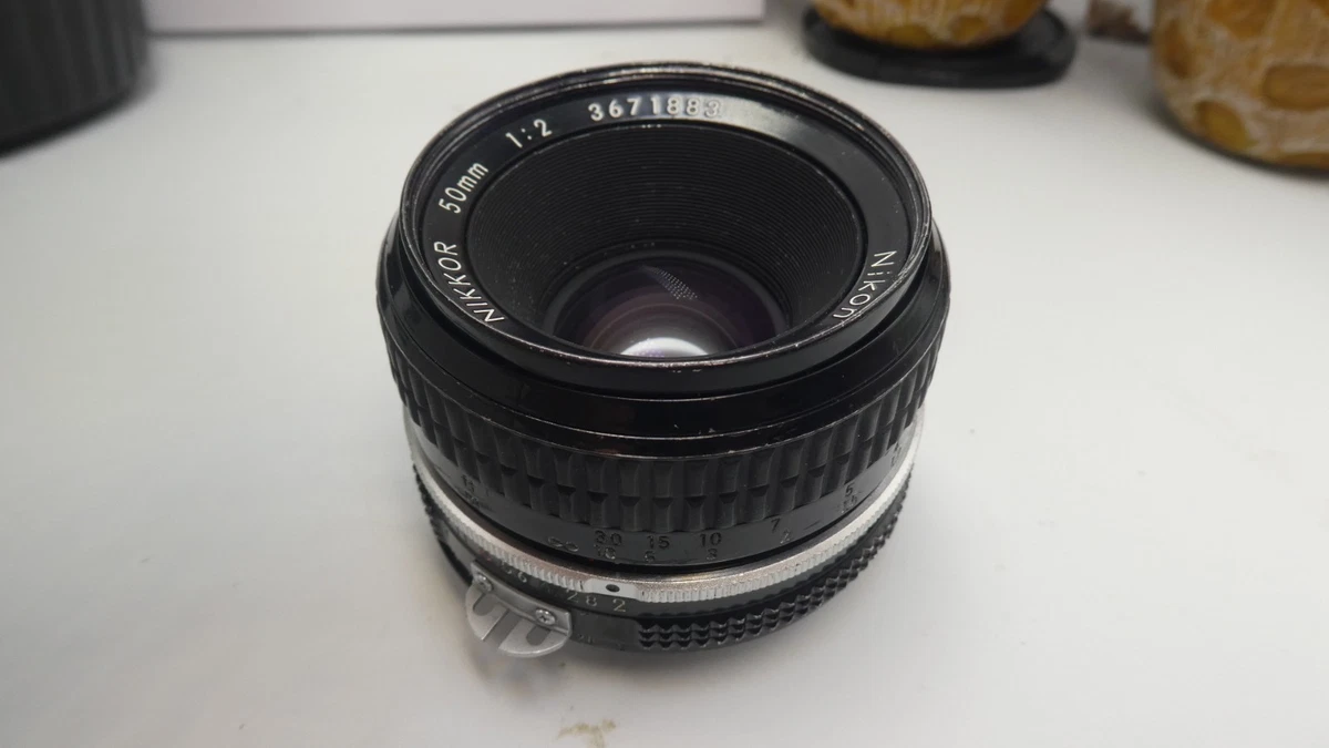 Nikon f/2 Camera Lenses 50mm Focal for sale | eBay UK