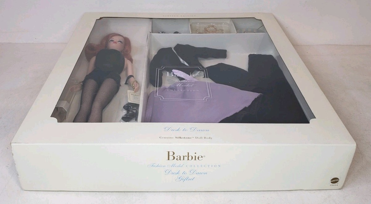 DUSK TO DAWN SILKSTONE BARBIE DOLL GIFTSET 2000 MATTEL 29654 NRFB
