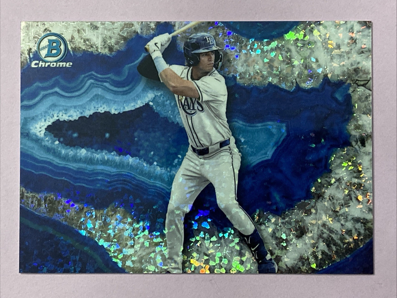2025 Bowman Chrome prospects Carson Williams Crystallized CASE HIT SSP #BWC-14