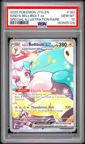 Iono's Bellibolt ex 183/159 Sv09: Journey Together Holo