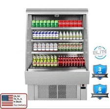 ETL 40" Refrigerated Open Air Display Case Grab & Go Cooler  New Merchandiser