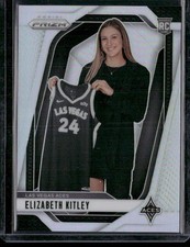 2024 Panini Prizm WNBA #140 Elizabeth Kitley Silver Prizms