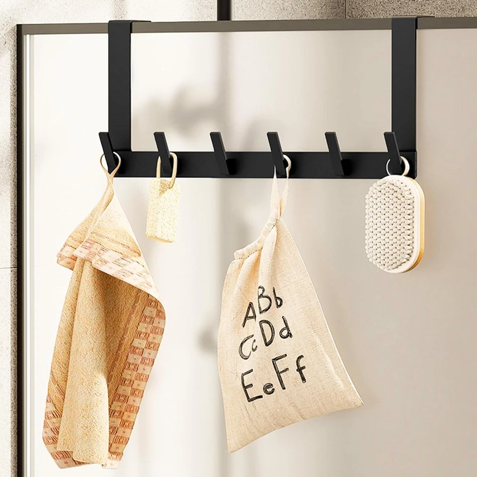 Türgarderobe Kleiderhaken Außentür Hakenleiste Garderobenhaken Türhaken für Flur - Bild 2 von 4