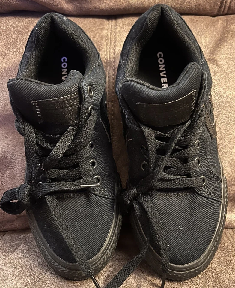 Кроссовки детские Converse Cons El Distrito размер 2 черные 359786F новые без коробки - Изображение 2 из 4