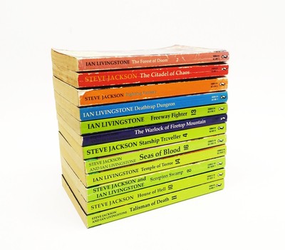 Choose Fighting Fantasy, Steve Jackson Ian Livingstone - Adventure Book Series