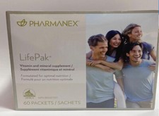 Nuskin Nu Skin LifePak Vitamin and Mineral Supplement 60 Packets  usau
