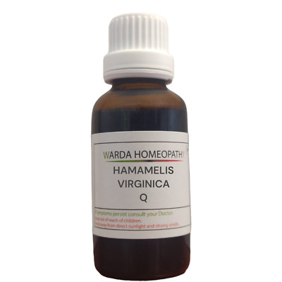 Hamamelis Virginica Q 10ML & 30ML Homeopathy Herbal Mother Tincture Liquid drops
