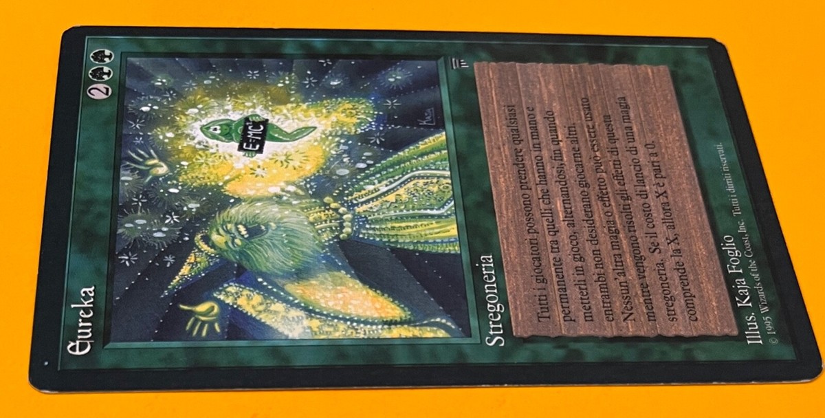 MTG EUREKA Legends (Italian) FBB (OldManMTG 005-171) | eBay