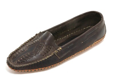 M1 Mokassins Buffalo Stickerei Indianer Hippie Boho Ethno Sioux Unisex Schuhe 42