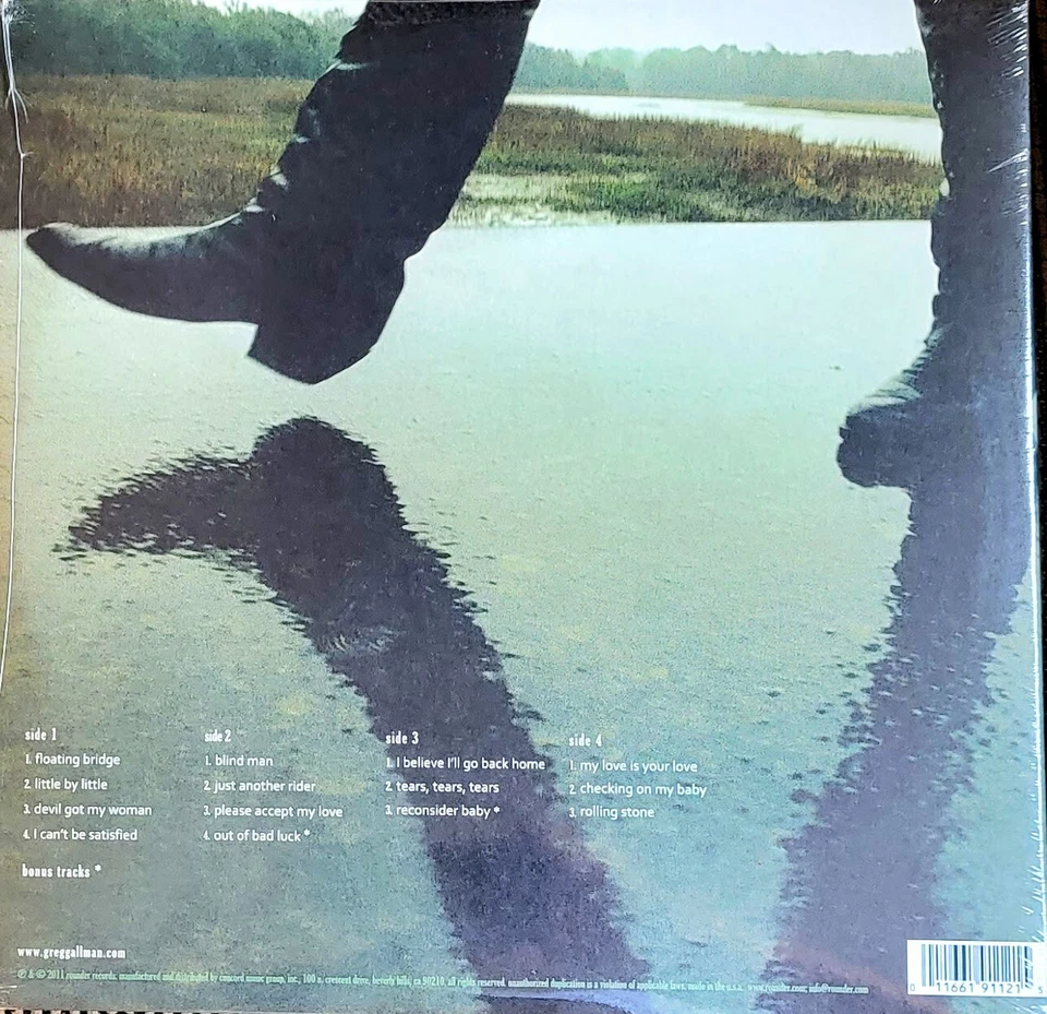 GREGG ALLMAN LOW COUNTRY BLUES - VINYL 2-LP SET  " NEW, SEALED " - Image 2 of 2