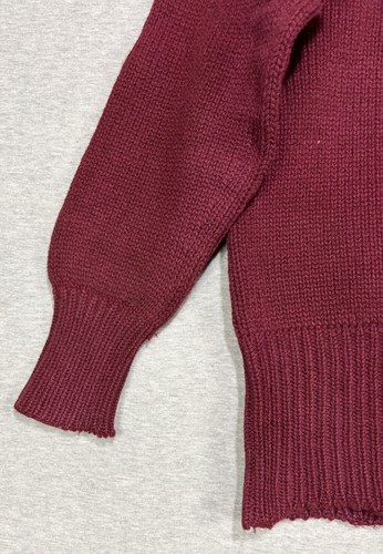 Maglione vintage anni 40/50 Union Knitting Mills maglia grossa lana spessa donna piccolo - Foto 5 di 9