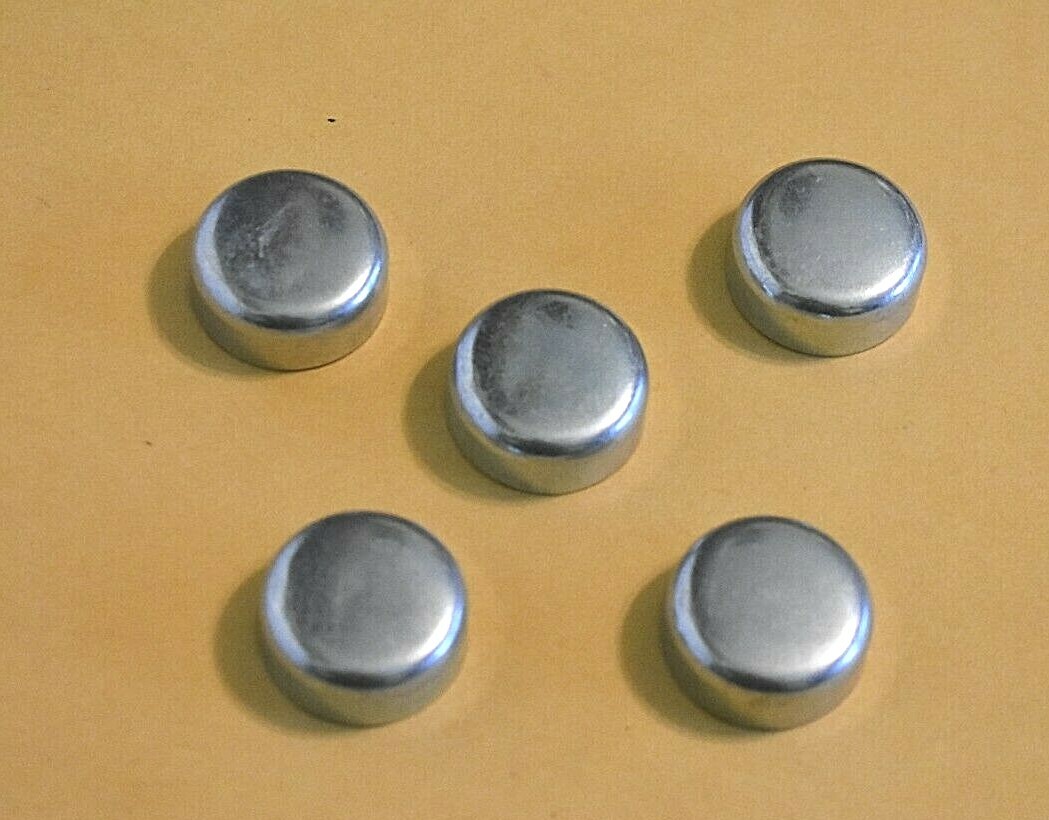 5 Steel 15/16" 24mm Expansion Plugs Engine Freeze Plugs GMC Truck