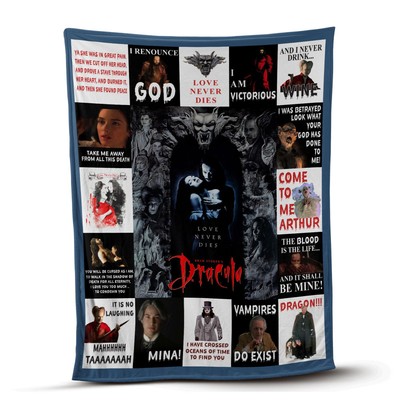 Bram Stoker s Dracula Blankets, Count Dracula Fleece Sherpa, Keanu Reeves
