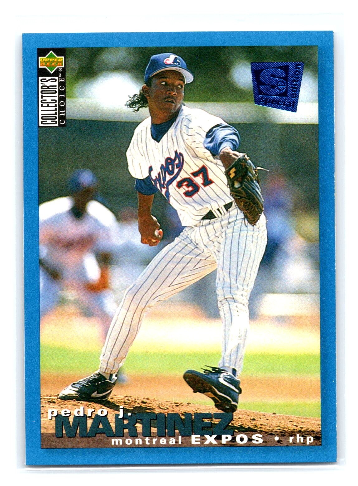 1995 Upper Deck Collector's Choice Blue Special Edition#101 Pedro Martinez Expos
