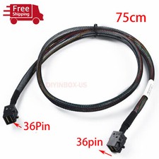 Mini SAS HD SFF-8643 to Mini SAS SFF-8643 36 Pin 12Gbps Internal Cable US Ship