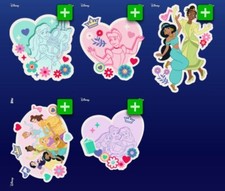 [DIGITAL] Topps Disney - Princess Create Your World 24 S1 White Die-Cuts - Pick
