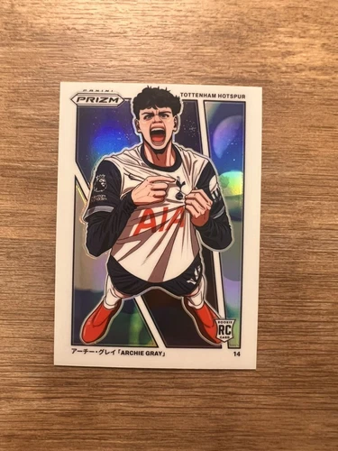 2024-25 Panini Prizm EPL Archie Gray RC MANGA Case Hit SSP - Tottenham Hotspur