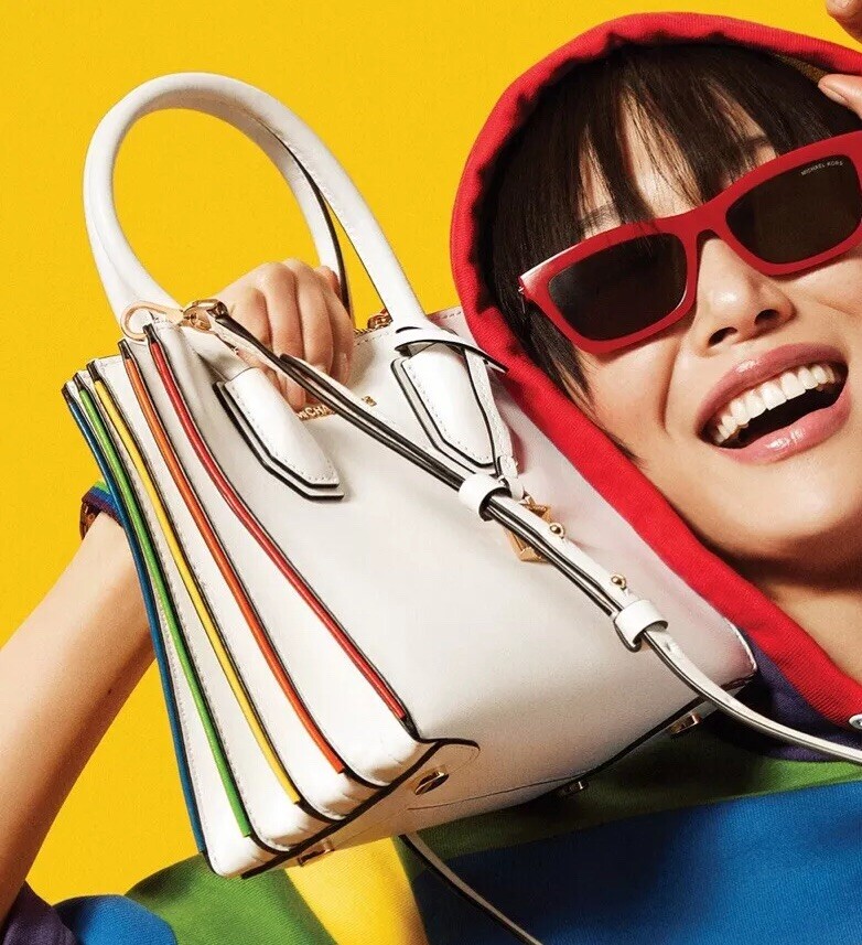 michael kors rainbow crossbody