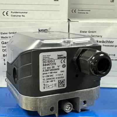 #ad 1pcs New Kromschroder DG6UG 3 Pressure Switch 84447270 $135.00
