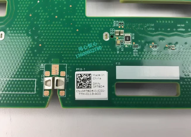 New Dell T640 T440 8*2.5 Nvme U.2 backplane P78D4 DH1RP 0P78D4 0DH1RP w/cables - Image 2 of 3