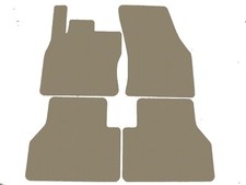 Fußmatten, Autoteppiche für VW Caddy 2020-… 2,5t, Dunkelbeige x14 Rand