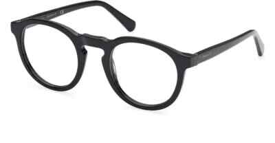 GANT GA3250 001 Black Round Plastic Optical Eyeglasses Frame 51-24-145 GA 3250
