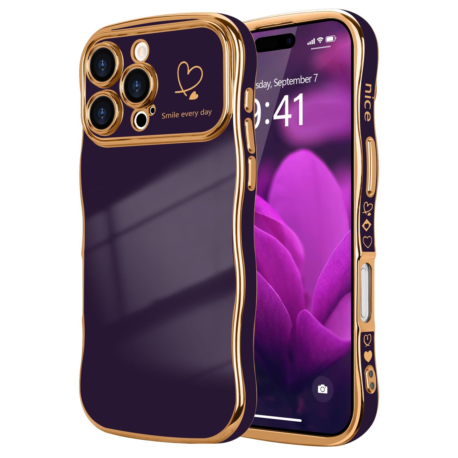 iPhone 16 Pro Max Case Luxury Fashion Shockproof Protective Durable Phone Cover