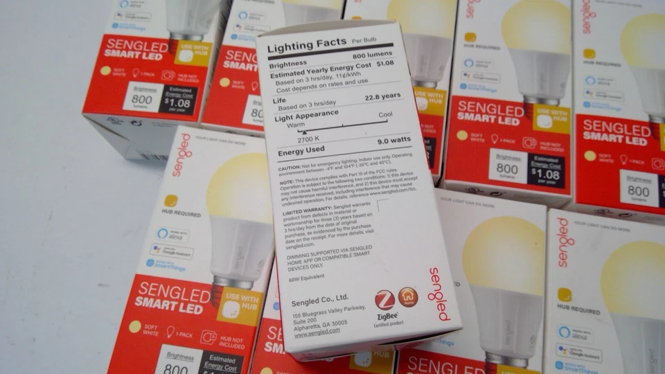 10x - SENGLED Smart Light Bulb Works w/ Alexa Google SmartThings Wink E11-G13W - Image 3 of 3