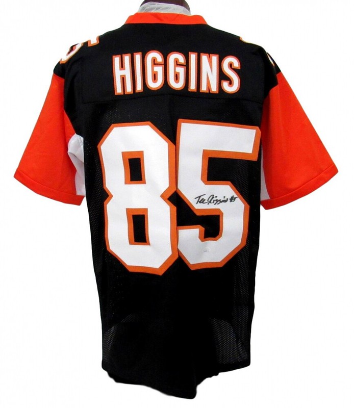 Tee Higgins Signed Cincinnati Bengals Black Jersey (JSA COA) Clemson W.R.