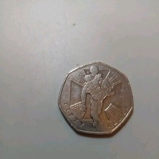 2006 50p coin wounded soldier