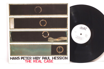 LP Hans Peter Hiby + Paul Hession : The real case : Free Jazz Vinyl Senti Record