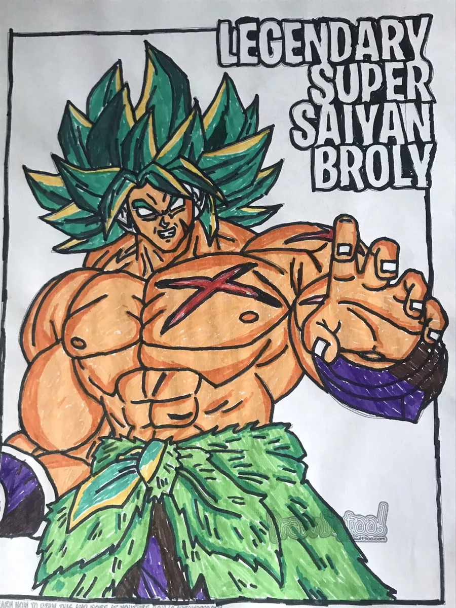 Broly drawing deals