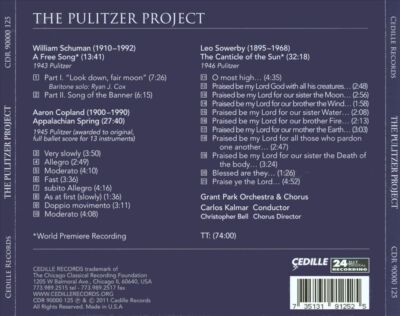 THE PULITZER PROJECT NEUE CD