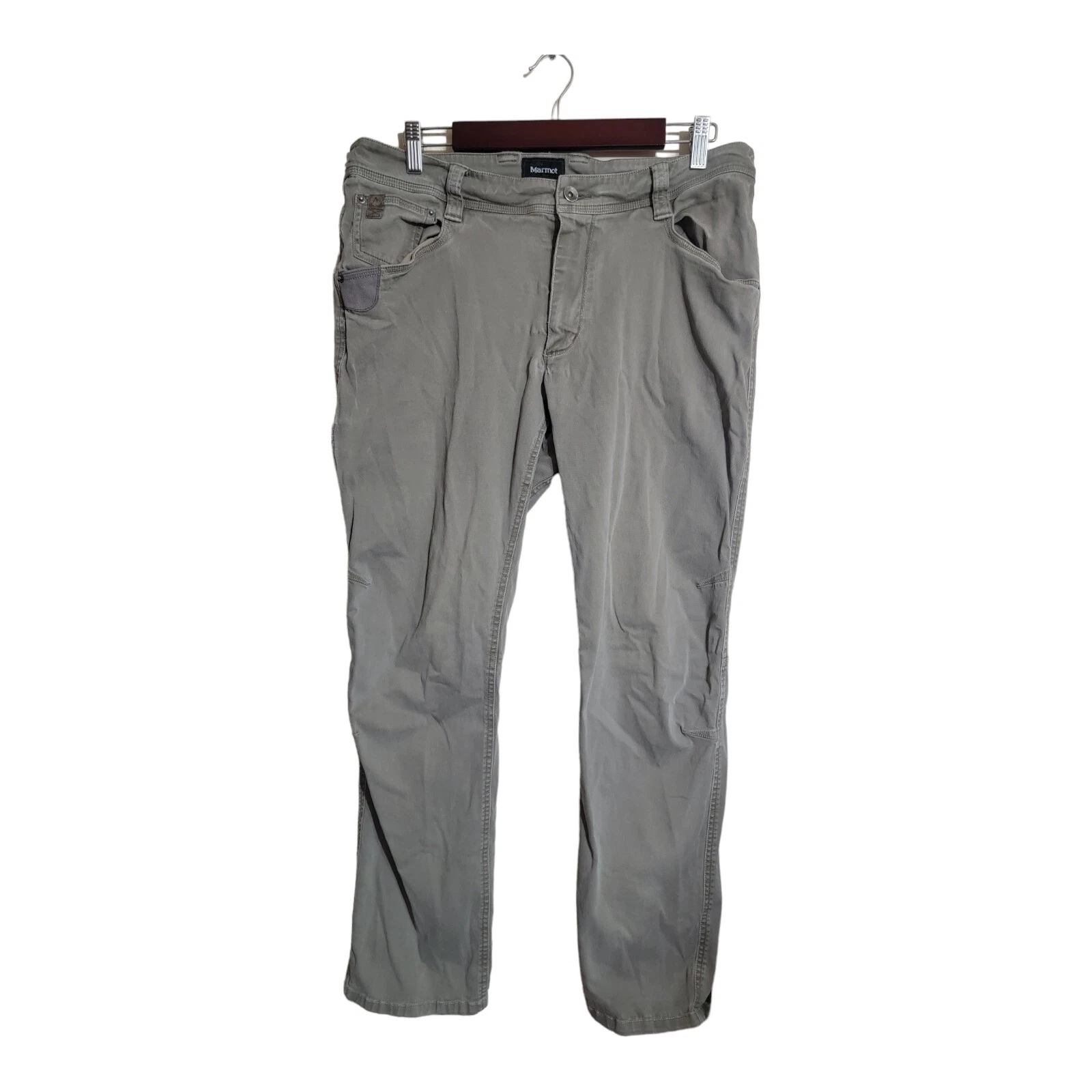 Marmot Pants Mens Size 36 Hiking Organic Cotton Hunting Fishing SCC-438
