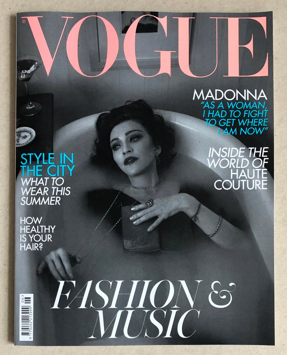 MADONNA EXCLUSIVE * BRITISH VOGUE * JUNE 2019 * MADAME X