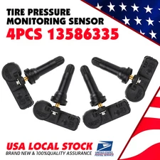 4Pcs GENUINE TPMS TIRE PRESSURE SENSOR OEM 13586335 For BUICK CADILLAC CHEVROLET