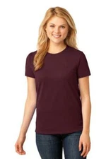 LPC54 Port & Company Ladies Core Cotton Tee