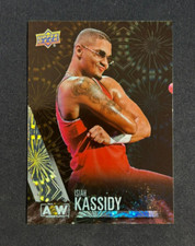 2021 Upper Deck AEW Wrestling Isiah Kassidy Pyro Parallel #14 First Edition