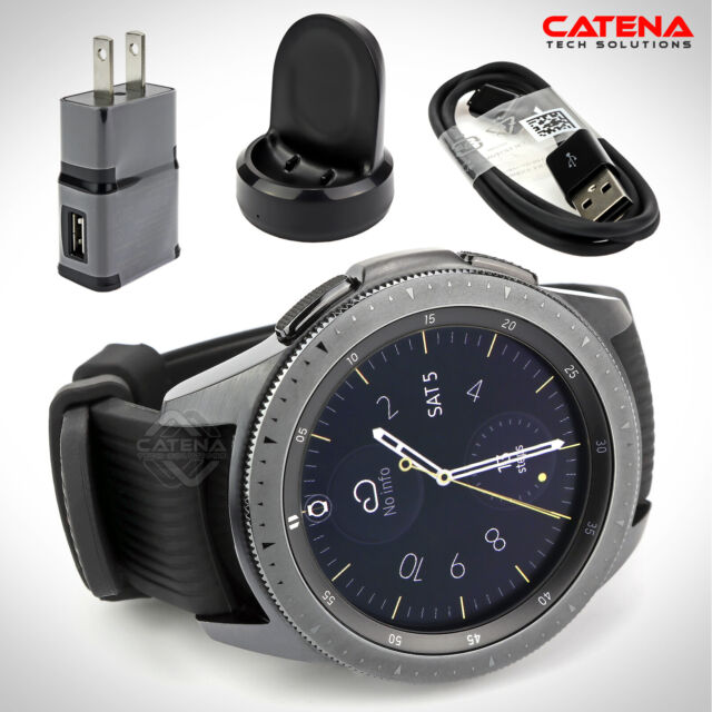 Samsung Galaxy Watch SM-R810 42mm Midnight Black Case - Bluetooth OPEN BOX | eBay