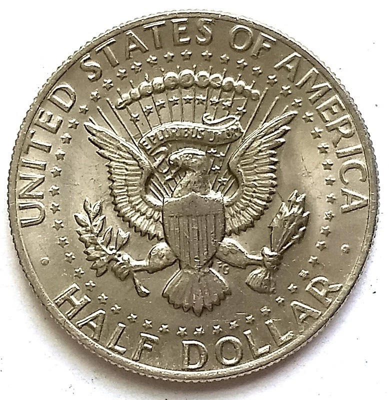 1983P John F. Kennedy Half Dollar Rare Atypical MAD ? Die Clash Mint Error Coin - Image 2 of 4