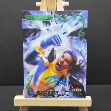 2024 Fleer Ultra Matriarchs Dr. Cecilia Reyes Green Auto 48/80 #90 Zoe Badini