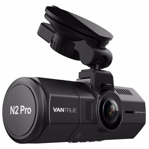 Vantrue N2 Pro Front & Back Wide Angle Dual Dash Cam Dashboard Camera ✔NEW✔ - Zdjęcie 1 z 8