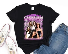Custom Bootleg Rap Shirt, custom bootleg tee, Girlfriend Birthday, custom photo