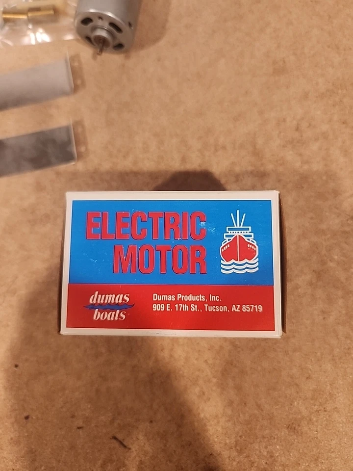 Motor de bote de alta velocidad Dumas 2025 6V nuevo en caja Foto 3 de 4