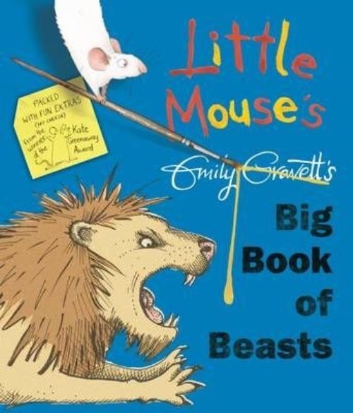 Little Mouse's Big Book of Beasts by Emily Gravett (Paperback) Book
