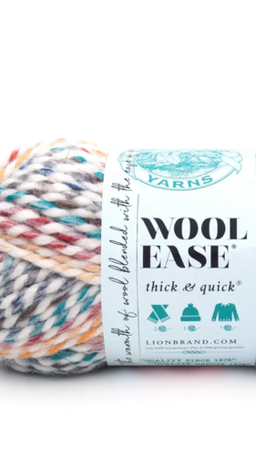 (3 Pack) Lion Brand Yarn 640-154D Wool-Ease Thick & Quick Bulky Yarn, GreyMarble - Video 1 of 1