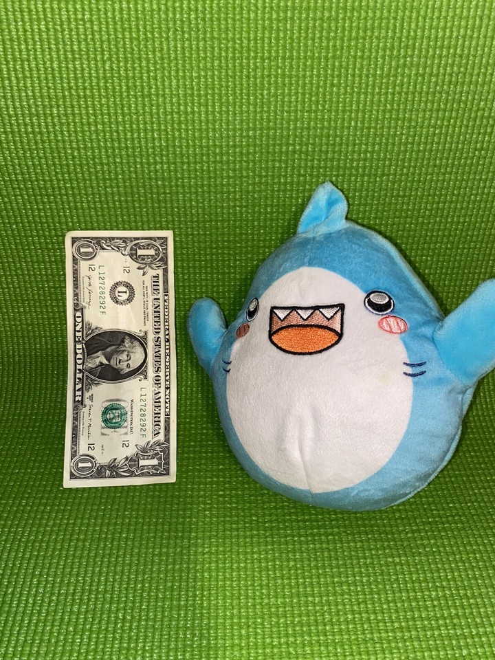 LankyBox Plush SHARK Blue Stuffed Animal Toy 8 EBay Lankybox plush shark blue stuffed animal toy 8 ebay