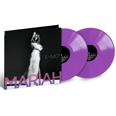 MARIAH CAREY E=MC2 LAVENDER PURPLE EU VINYL 12